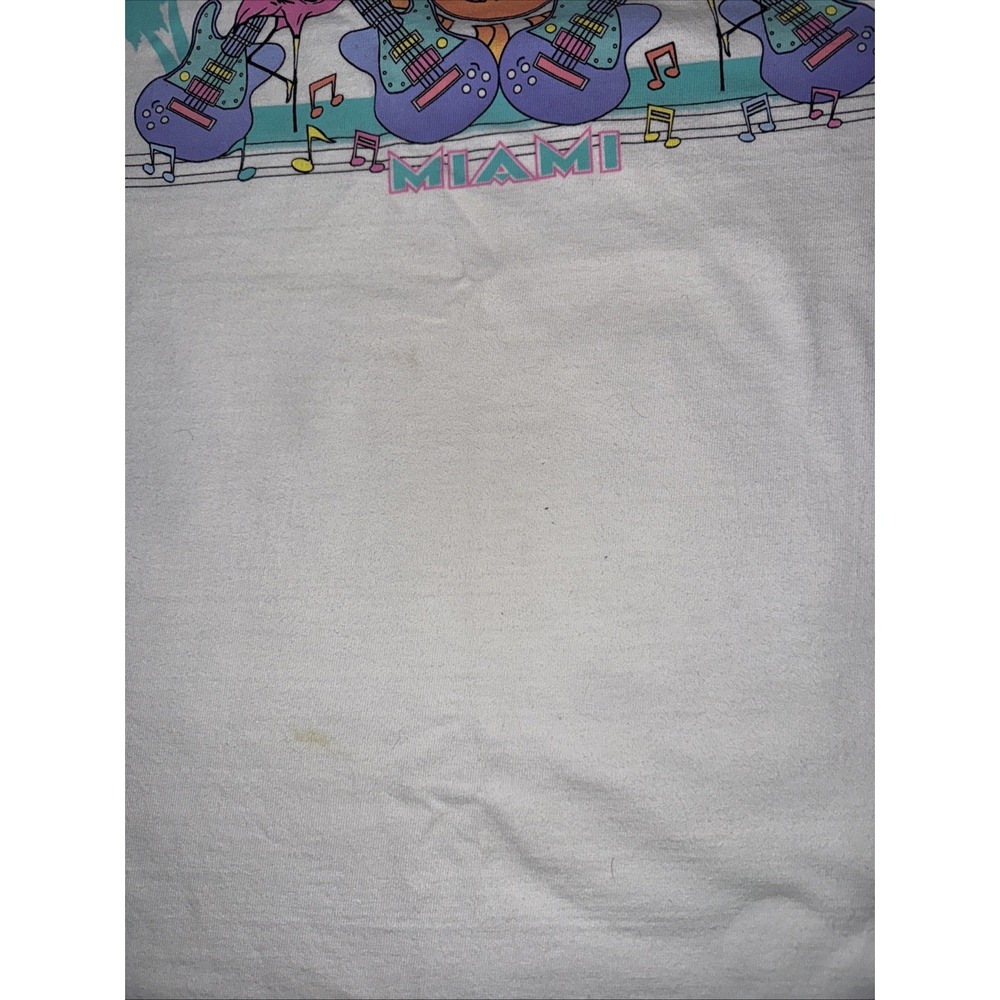 Hard Rock Cafe‎ Miami Vintage Print Shirt Jersey Men's Size XL - Picture 3 of 6